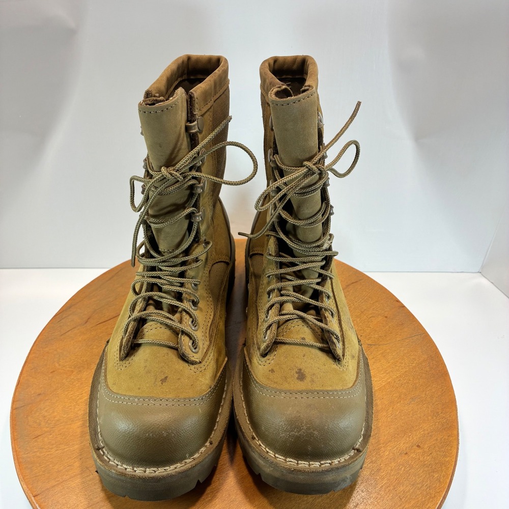 Danner USMC RAT 8" Mojave Hot Military Boots Men's 6 R 15676 Vibram Made in USA